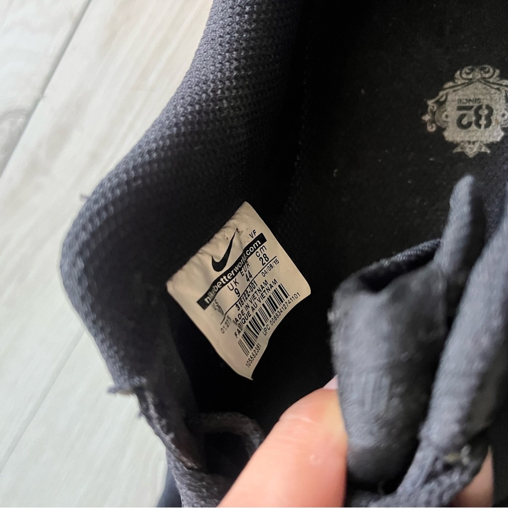 AF1 Nike Black Men's Sneakers - Picture 4 of 5